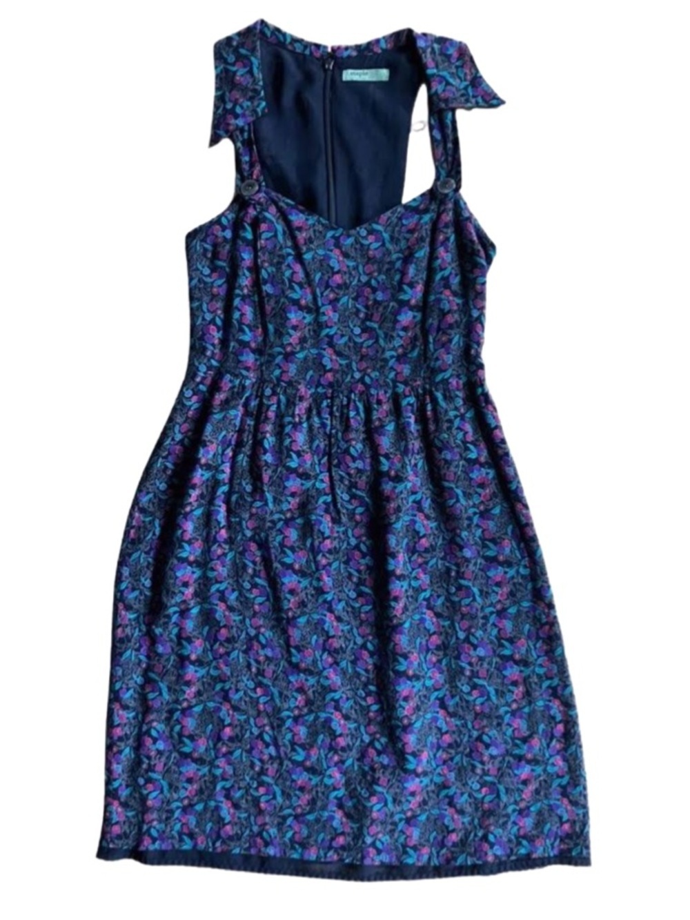 Maple Floral sleeveless Jumper Dress